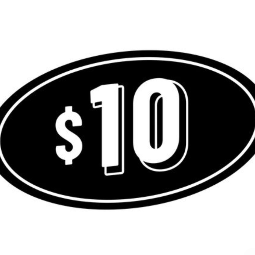 La Boutik $10 shipping label